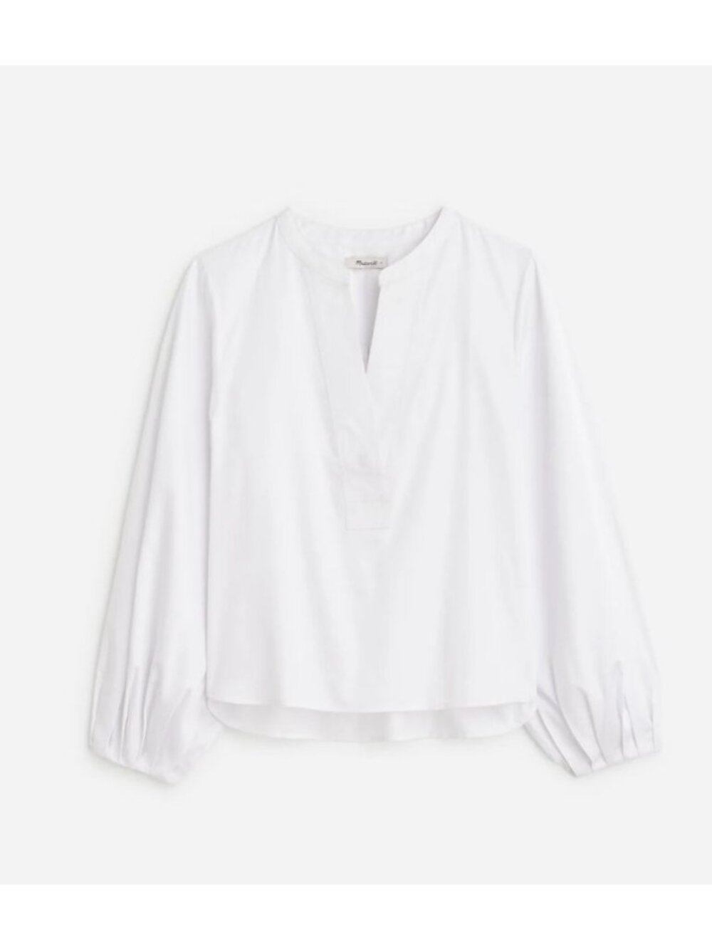 Madewell V-Neck Long-Sleeve Top Women's Size Medium Eyelet White New With Tags!